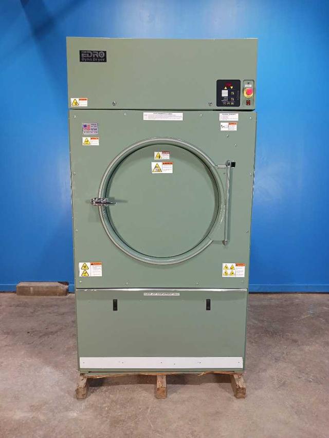 2014 Edro Dyna M110S Steam Dryer - 110 lb Capacity, 3-Phase 440V - Industrial Laundry Dryer with Manual