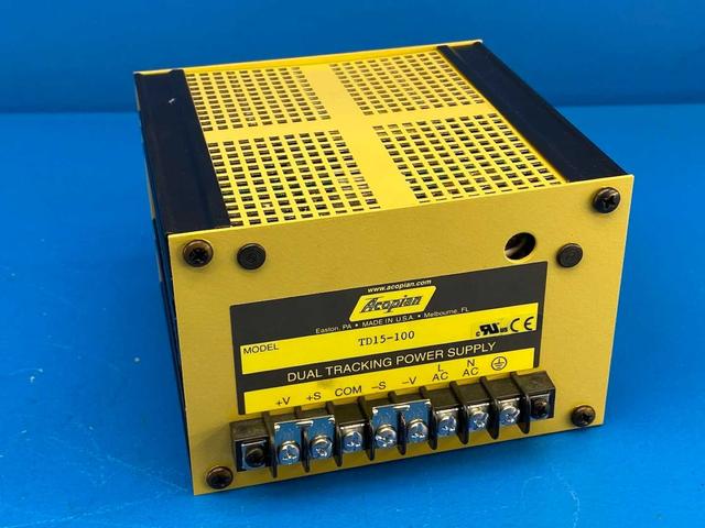Acopian 15VDC Dual Tracking Power Supply TD15-100