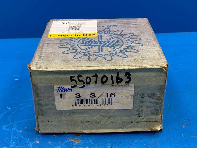 Martin F 3-3/16 Quick Disconnect F Bushing, 3-3/16 in Bore, 6.6250 in Flg OD, 3.6250 in LTB, Cast Iron Material